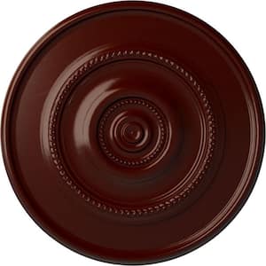30-5/8 in. x 2-1/2 in. Tellson Urethane Ceiling Medallion (Fits Canopies up to 6-3/4 in.), Black Pearl