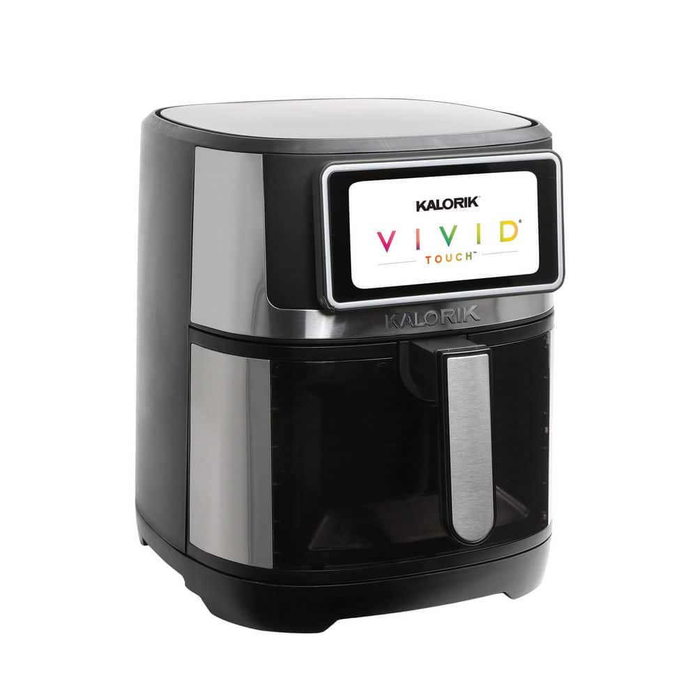 Vivid Touch 7 qt. Stainless Steel Air Fryer in Black price history on PriceWatchPro
