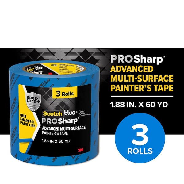 ScotchBlue 1.88 in. x 60 yds. PROSharp Painter's Tape (3 Rolls)
