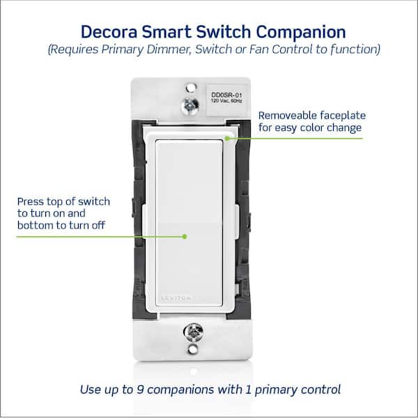 120-Volt Decora Digital Coordinating Switch Remote, White 120-Volt Decora Digital Coordinating Switch Remote, White