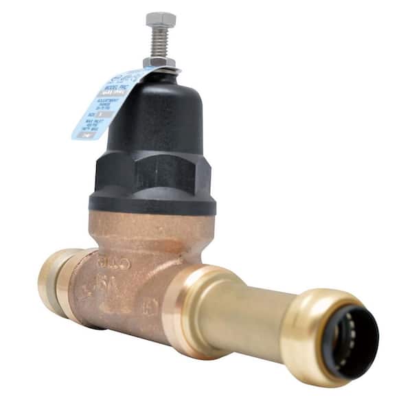 Tectite 3/4 in. Bronze 36ELF Slip Push-to-Connect Water Pressure Regulator  FSBPRV34SL - The Home Depot