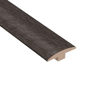 Wire Brushed Oak Lindwood 3/8 in. Thick x 2 in. Wide x 78 in. Length T-Molding
