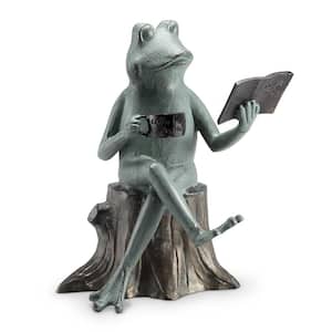 Joy Of Reading Frog Garden Statue
