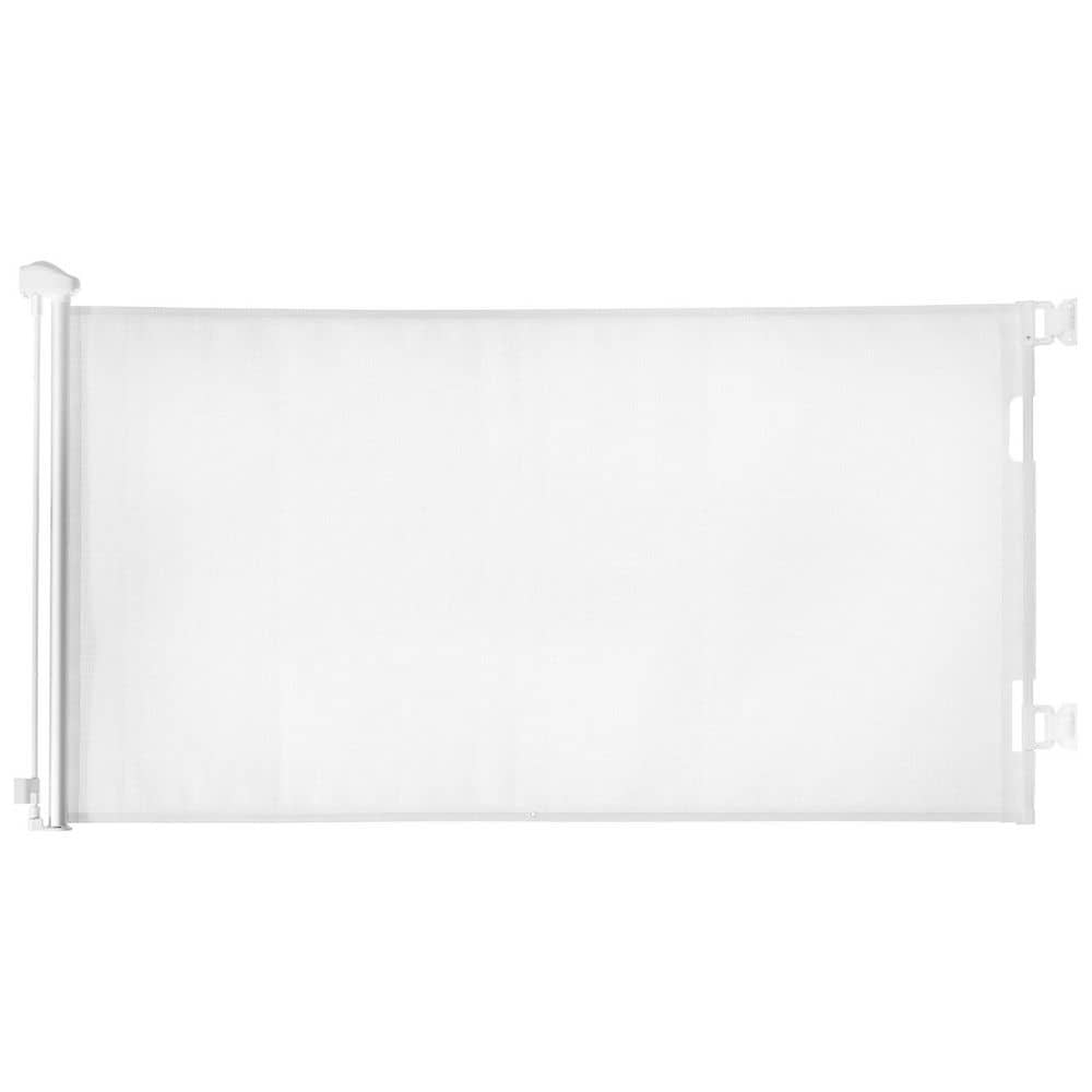 Retractable Baby Gate, Extends to 72.8 in. Wide, 31.3 in. Tall, with Security Lock, Indoor/Outdoor, White 2025 update price history on PriceWatchPro