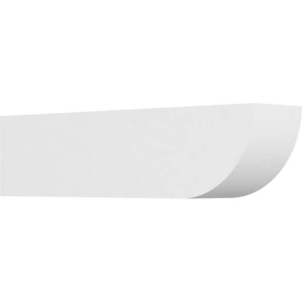 Ekena Millwork 5 in. x 6 in. x 24 in. Standard Durham Architectural Grade PVC Rafter Tail Brace
