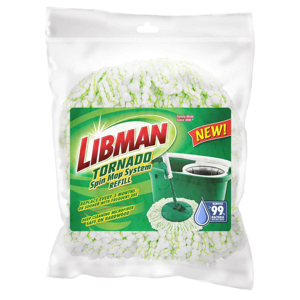 Libman Tornado Blended Cotton Twist Mop Refill 2031 - The Home Depot