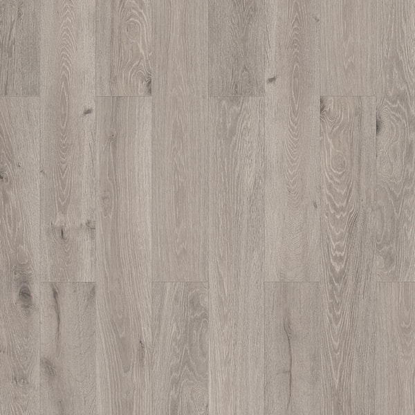 Lifeproof Stony Plain Oak 14 mm T x 7.6 in. W Waterproof Laminate Wood Flooring (13.3 sqft/case)