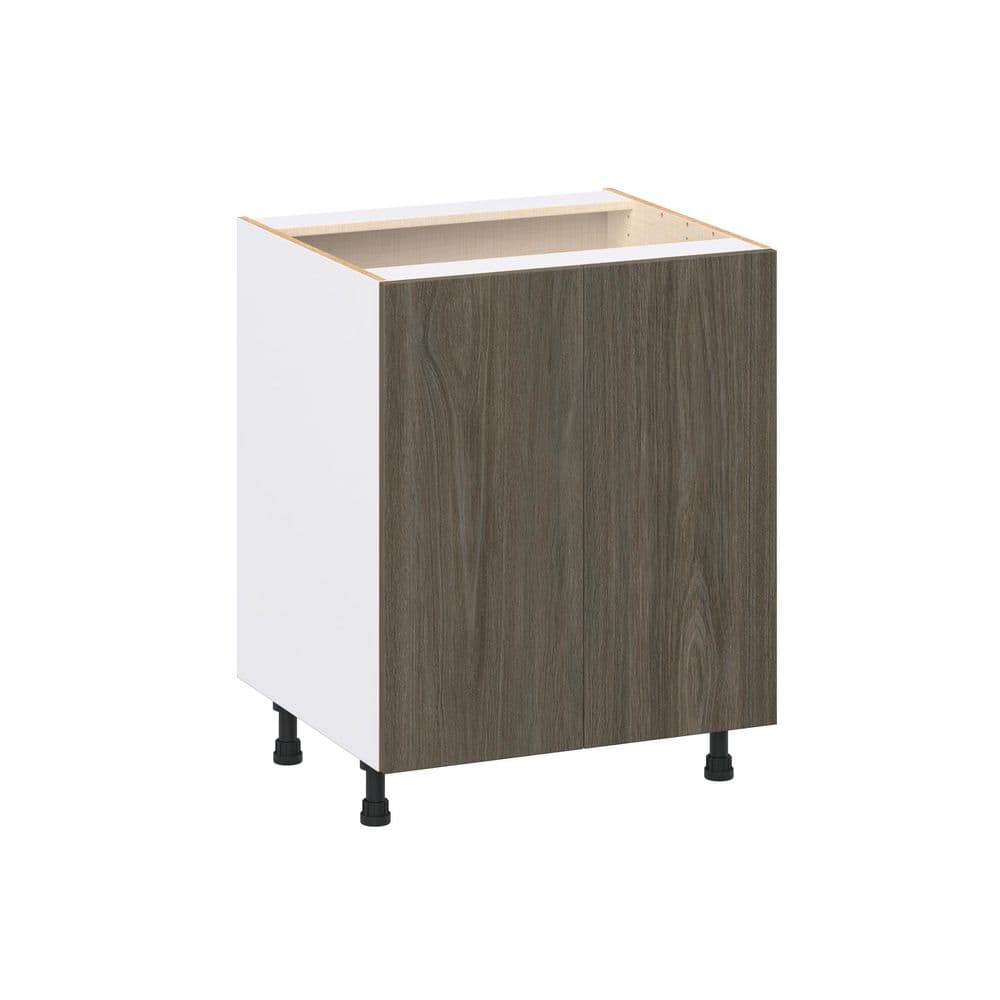 Timberline Slab Walnut Assembled Base Kitchen Cabinet with Full Height Door (27 in. W x 34.5 in. H x 24 in. D) price history on PriceWatchPro