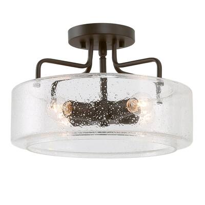 Farmhouse Flush Mount Lights Lighting The Home Depot