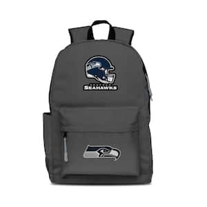 17 in. Gray Seattle Seahawks 2-Logo Campus Laptop Backpack