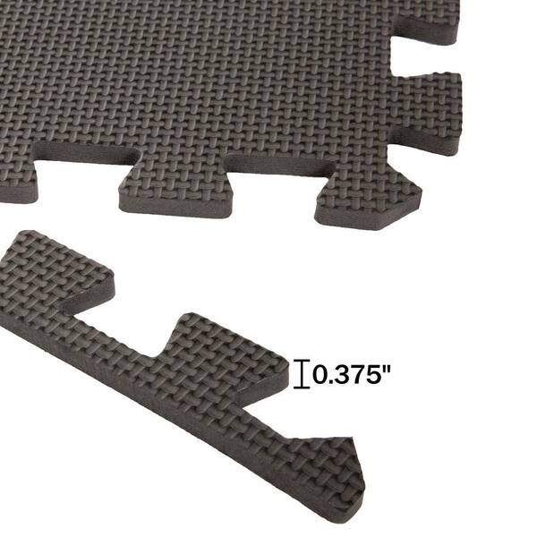 Rubber-Cal 34-in W x 0.375-in T Flooring Tape Rubber Gym Floor Roll (8.5-sq ft)