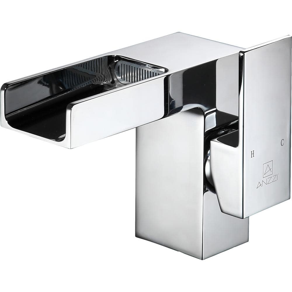 ANZZI Zhona Series Single Hole Single-Handle Low-Arc Bathroom