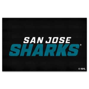 San Jose Sharks Ulti-Mat Rug - 5ft. x 8ft.