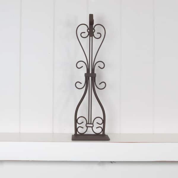 Fireplace Mantle Wreath Hanger - Elegant Stocking Holder