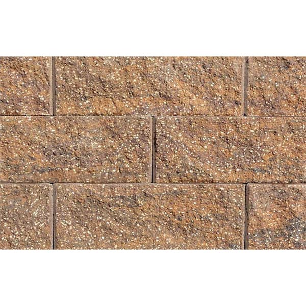 Sapphire 6 in. H x 17.25 in. W x 12 in. D Beechwood Concrete Retaining Wall Block (27-Pieces/20.25 sq. ft./Pallet)