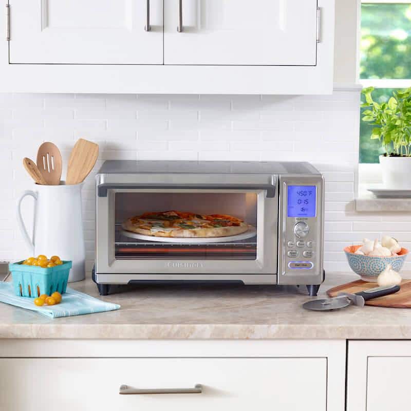 Chef's Stainless Steel Digital Convection Toaster Oven with LCD Display