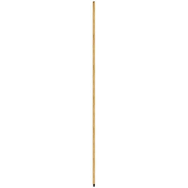 72 in. Heritage Brass Ceiling Fan Extension Downrod