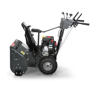 24 in. 208cc Dual-Stage Electric Start Gas Snowthrower