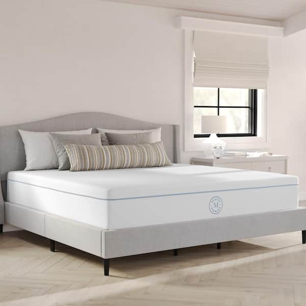 MARTHA STEWART King Firm Hybrid 12 in. Bed-in-a-Box Mattress