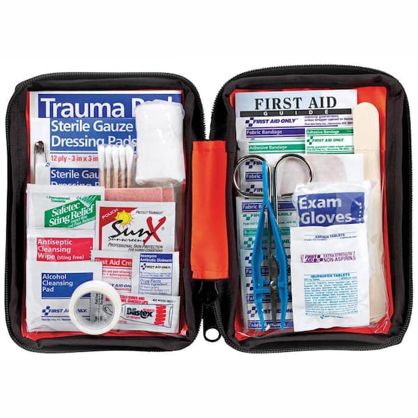 Ready America 72 Hour Deluxe Emergency Kit, 4-Person 3-Day Backpack, First  Aid Kit, Survival Blanket, Power Station, Emergency Food, Portable Disaster