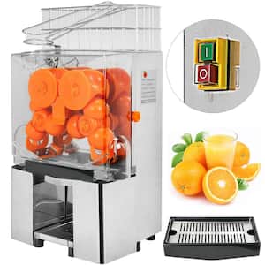 Commercial Juicer Machine 120 Watt Orange Squeezer Stainless Steel Electric Juice Extractor with Pull-Out Filter Box