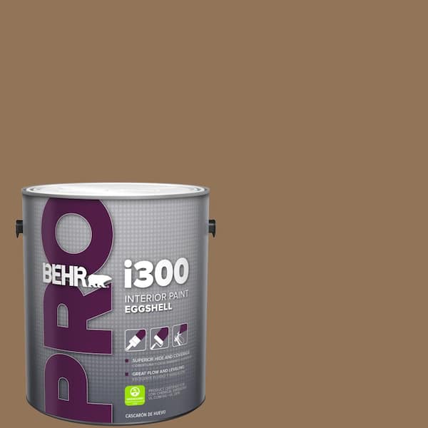 BEHR PRO 1 gal. #290F-6 Warm Earth Eggshell Interior Paint