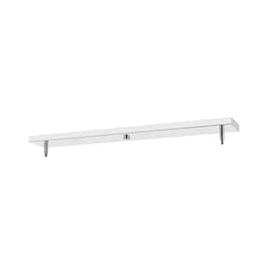 Multi Point Canopy 2-Light Ceiling Plate Chrome 4.5 in
