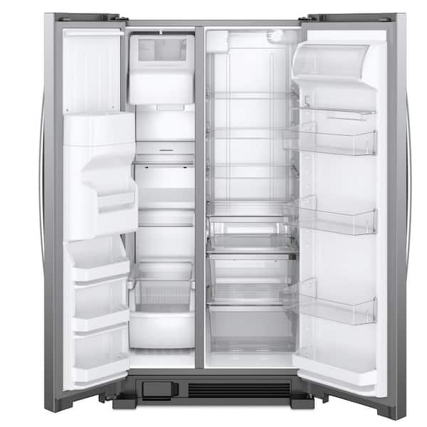 21.4 cu. ft. Side by Side Refrigerator in Fingerprint Resistant Stainless Steel