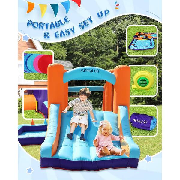 Misopily Bounce House for Kids 5-12 Inflatable Bouncy Outdoor with