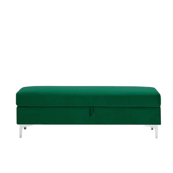 wetiny 18 in. Dark Green Leisure Stool
