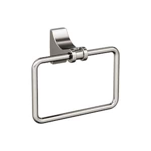 Davenport 5-1/4 in. (133 mm) L Towel Ring in Brushed Nickel
