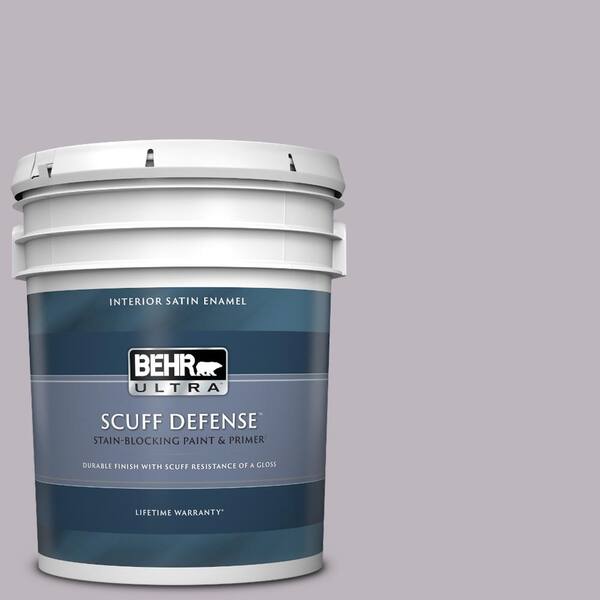 BEHR ULTRA 5 gal. #N100-3 Future Vision Extra Durable Satin Enamel