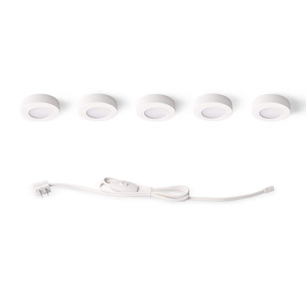 Bostitch LED Puck Light Kit - White