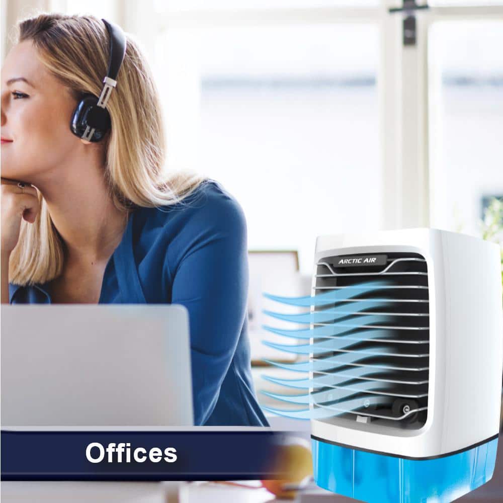 Arctic Air Chill Zone XL Blue and White Evaporative Cooler