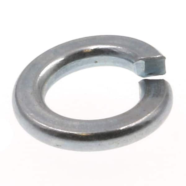 Prime-Line #8 Zinc Plated Steel Medium Split Lock Washers (100-Pack)