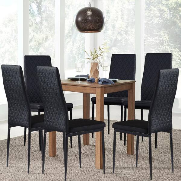 metal dining chairs set of 6