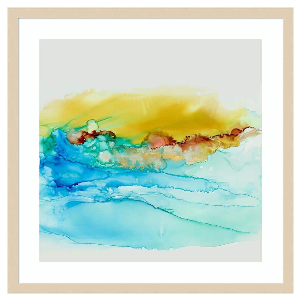 Amanti Art 25"x25" Sky Alive by Lera Wood Framed Wall Art Print
