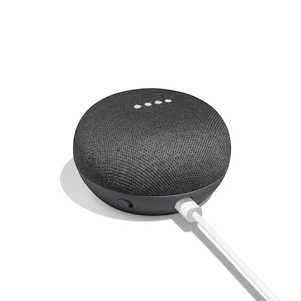 for sale online GA00216-US Charcoal Google Home Mini Smart Assistant 