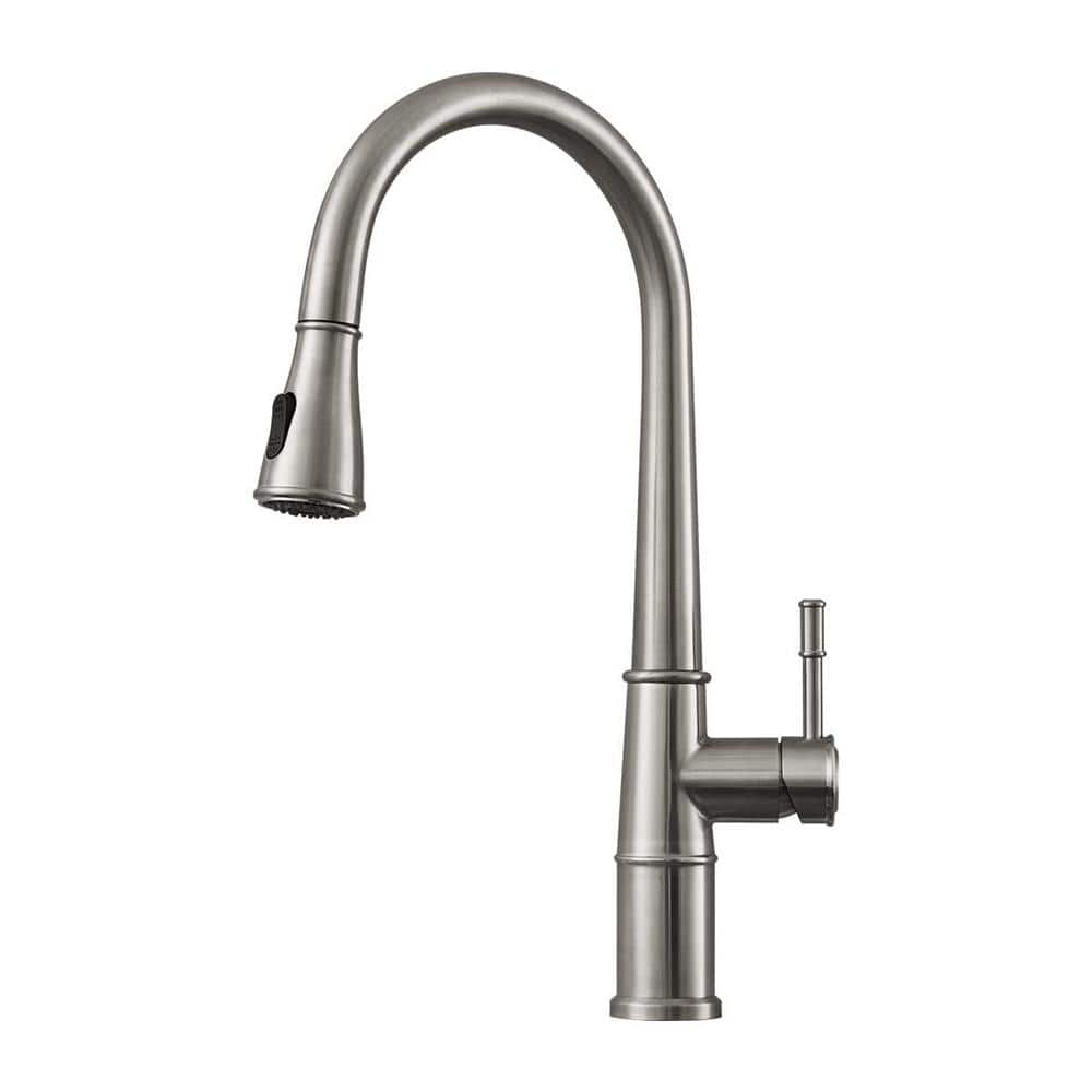 single-handle-pull-down-sprayer-kitchen-faucet-with-flexible-and-power