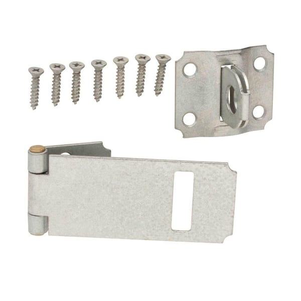 4-1/2 in. Galvanized Adjustable Staple Safety Hasp