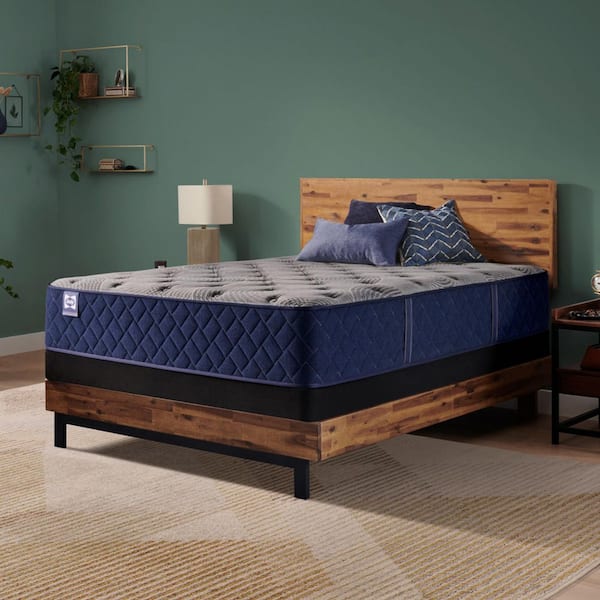 Dudley Chase Queen Medium Innerspring 14.5 in. Tight Top Mattress Set