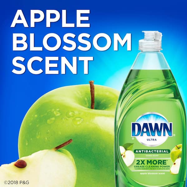 Dawn Ultra Antibacterial Apple Blossom Scent Liquid Dish Soap
