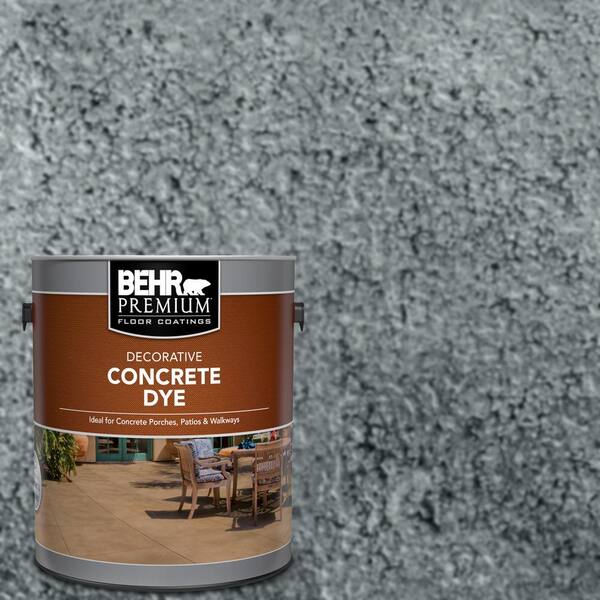 BEHR Premium 1 gal. #CD-826 Canal Blue Interior/Exterior Concrete Dye