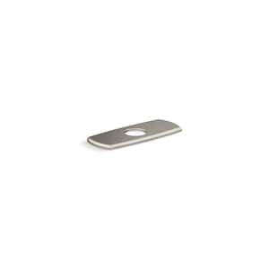 Occasion 2.69 in. Dia Metal Escutcheon Plate in Vibrant Brushed Nickel