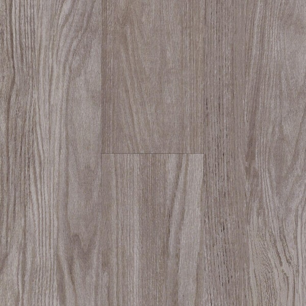 TrafficMaster Take Home Sample - Almond Oak Peel and Stick Water Resistant Luxury Vinyl Plank Flooring