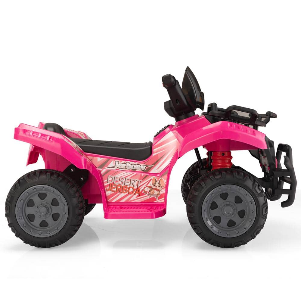 Rosy 6-Volt Kids Ride-On ATV Car with Music Horn