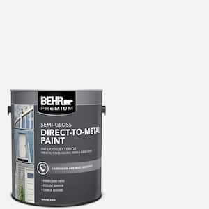 1 gal. #BL-W09 Bakery Box Semi-Gloss Direct to Metal Interior/Exterior Paint