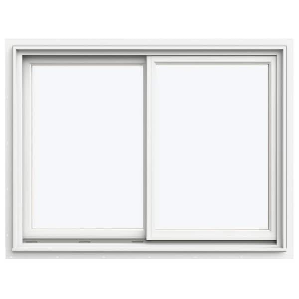 47.3125 in. x 35.5625 in. W-5500 Left-Hand Sliding Wood Clad Window