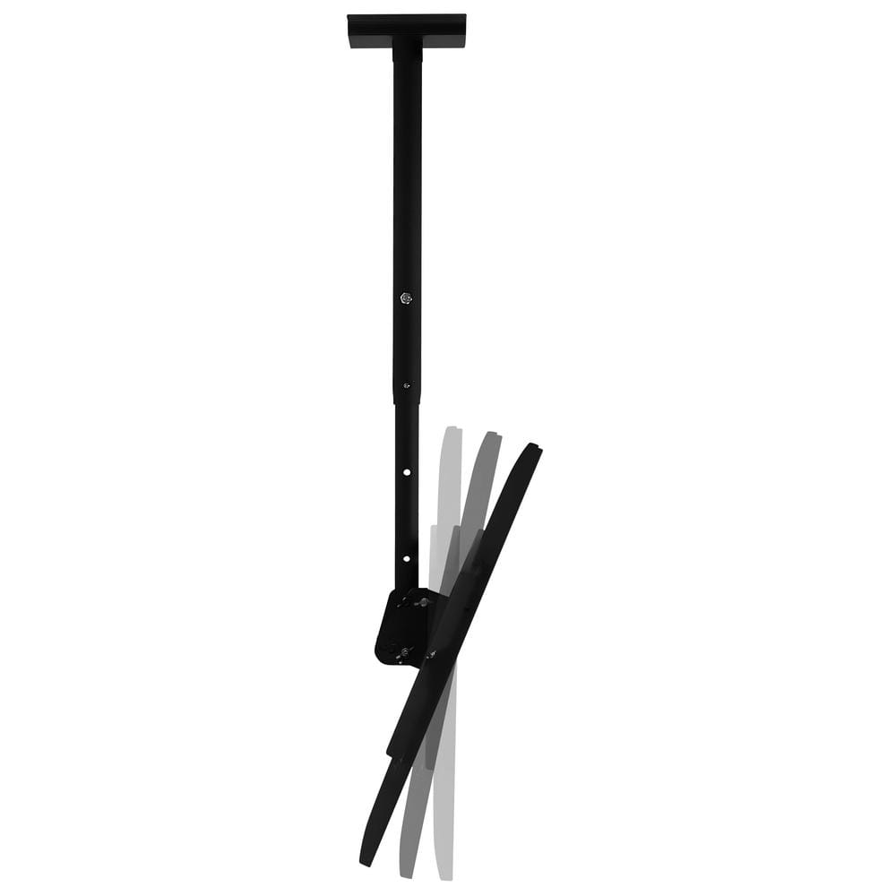 Mount-It Black Full Motion Ceiling TV Mount for 42-90 Inch Screens