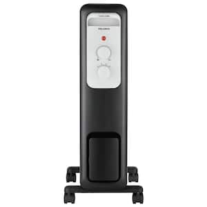 1,500-Watt Oil-Filled Radiant Electric Space Heater with Thermostat